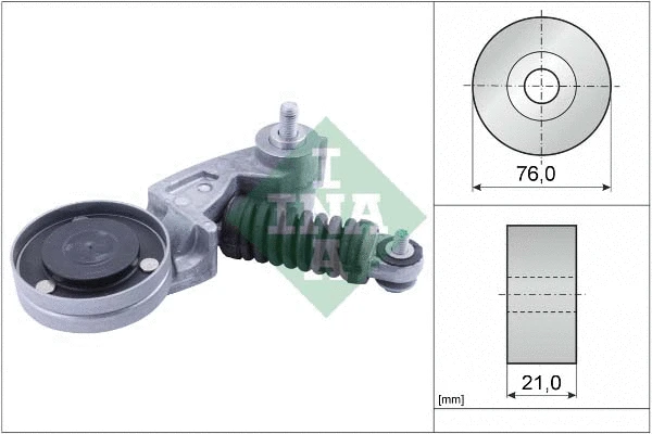 Belt Tensioner, V-ribbed belt (534 0626 10)