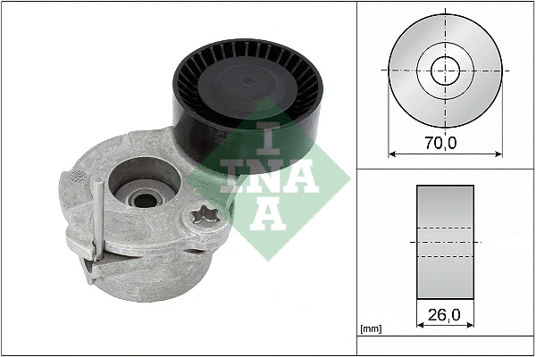 Belt Tensioner, V-ribbed belt (534 0630 10)