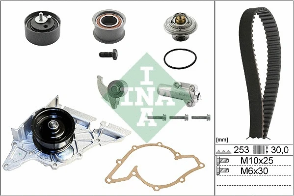 Water Pump & Timing Belt Kit (530 0179 30)