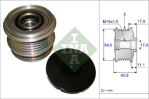 Alternator Freewheel Clutch (535 0121 10)