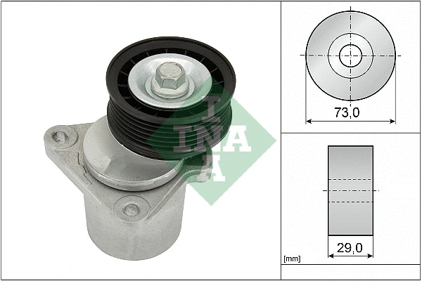 Belt Tensioner, V-ribbed belt (534 0128 20)