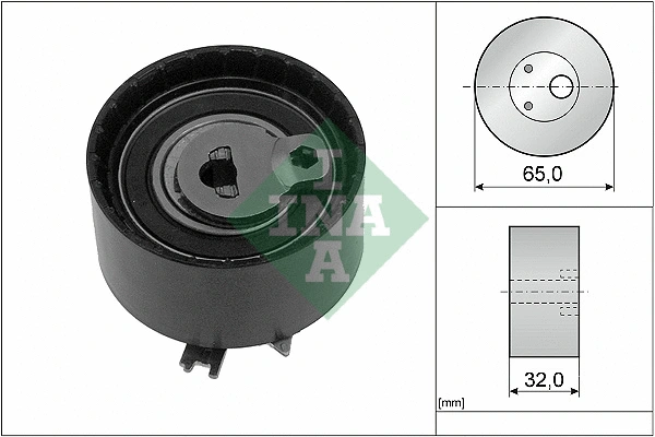 Tensioner Pulley, timing belt (531 0710 10)