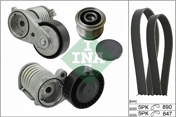 V-Ribbed Belt Set (529 0122 10)