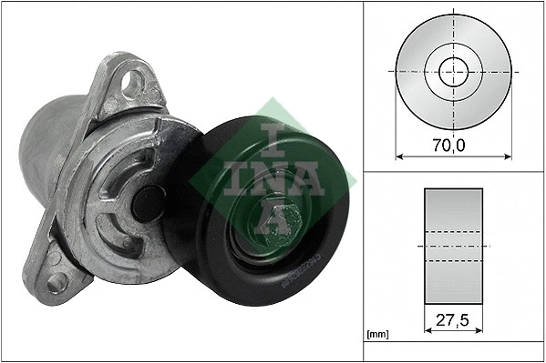 Belt Tensioner, V-ribbed belt (534 0306 10)