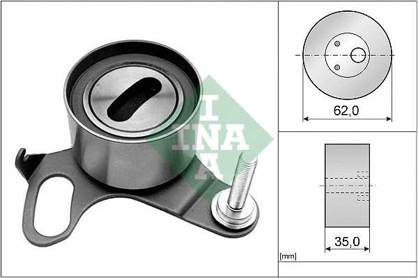 Tensioner Pulley, timing belt (531 0191 20)