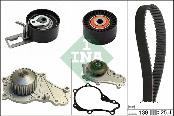 Water Pump & Timing Belt Kit (530 0577 30)
