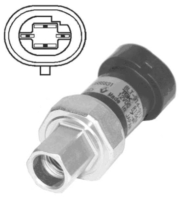 Pressure Switch, air conditioning (38944)