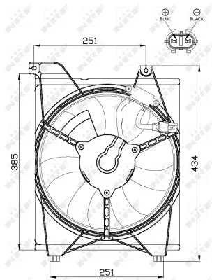 Fan, engine cooling