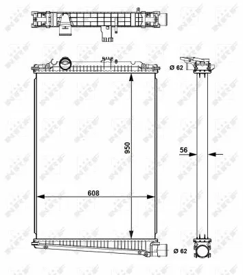Radiator, engine cooling