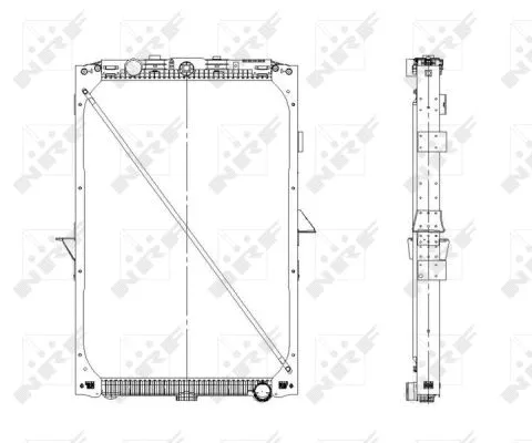 Radiator, engine cooling