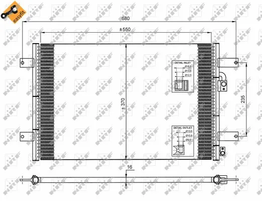 Condenser, air conditioning
