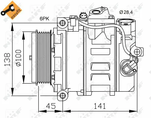 Compressor, air conditioning