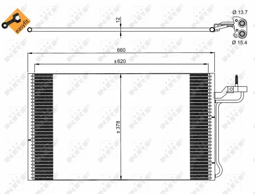 Condenser, air conditioning (35882)