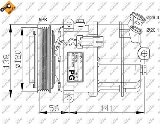 Compressor, air conditioning