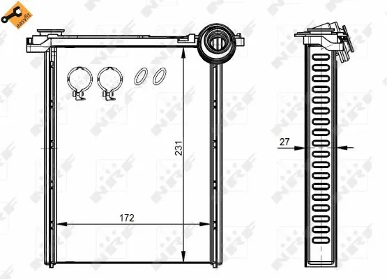 Heat Exchanger, interior heating