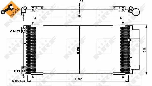 Condenser, air conditioning