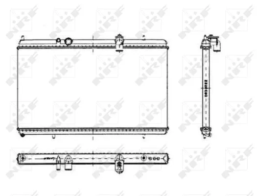 Radiator, engine cooling