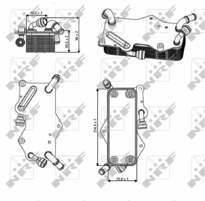Oil Cooler, automatic transmission