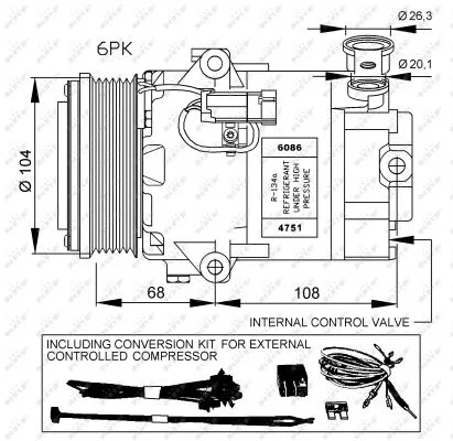 Compressor, air conditioning