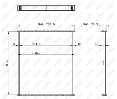 Core, radiator (29563)