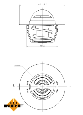 Thermostat, coolant (725128)