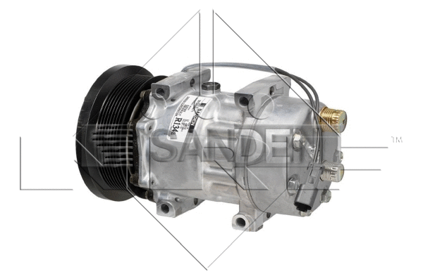 Compressor, air conditioning