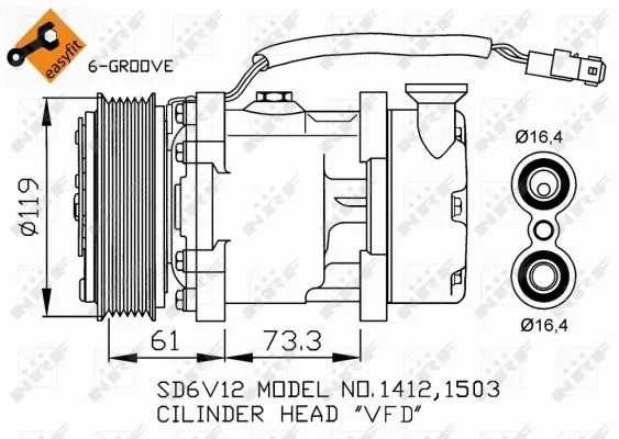 Compressor, air conditioning