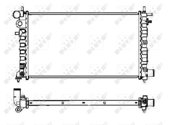 Radiator, engine cooling
