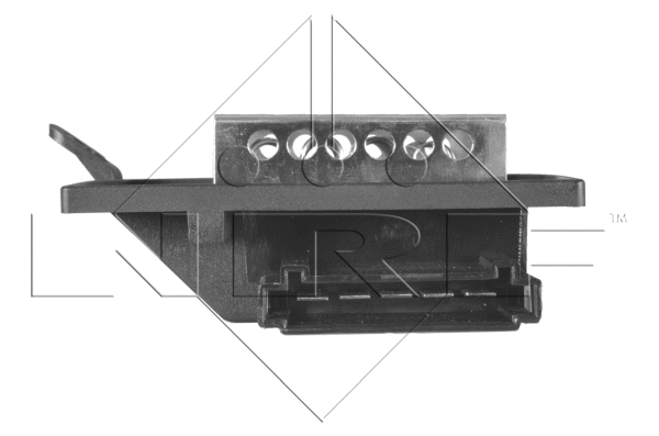 Resistor, interior blower