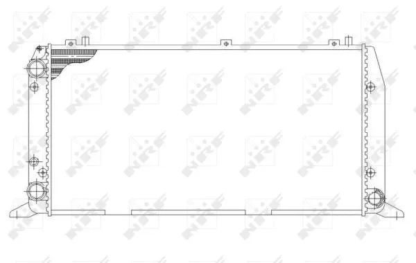 Radiator, engine cooling
