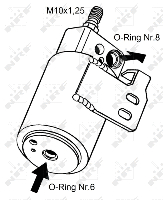 Dryer, air conditioning (33129)