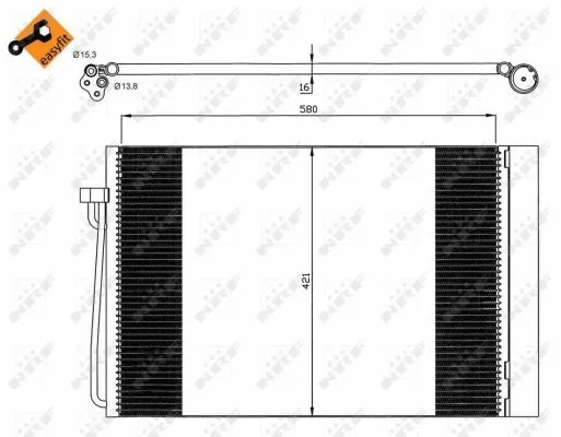 Condenser, air conditioning