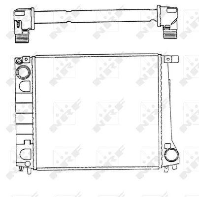 Radiator, engine cooling