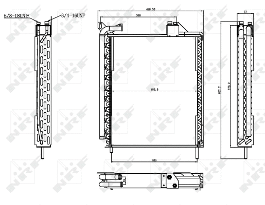 Condenser, air conditioning (35371)