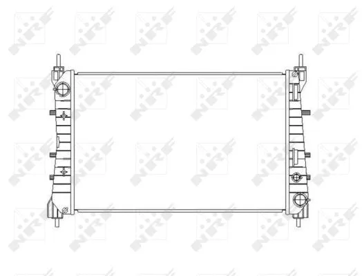 Radiator, engine cooling (54503)