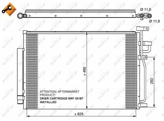 Condenser, air conditioning