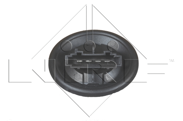 Resistor, interior blower