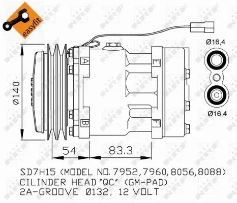 Compressor, air conditioning