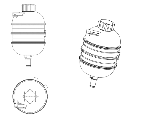 Expansion Tank, coolant