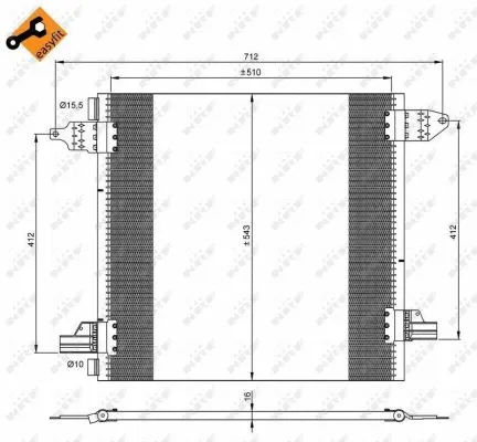 Condenser, air conditioning