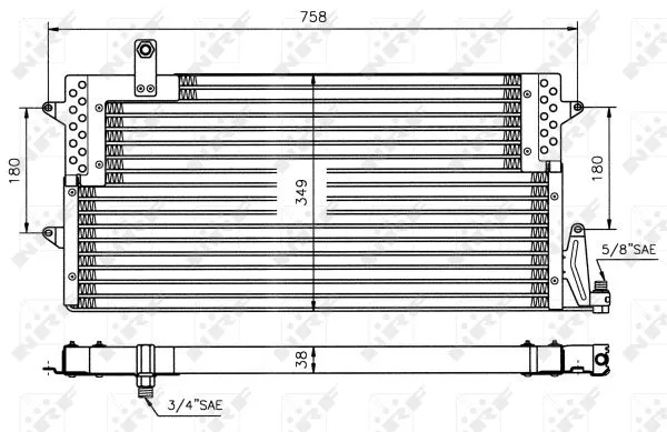 Condenser, air conditioning (35534)