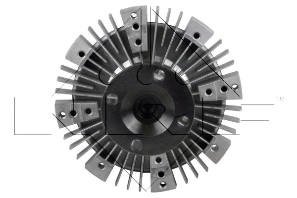 Clutch, radiator fan