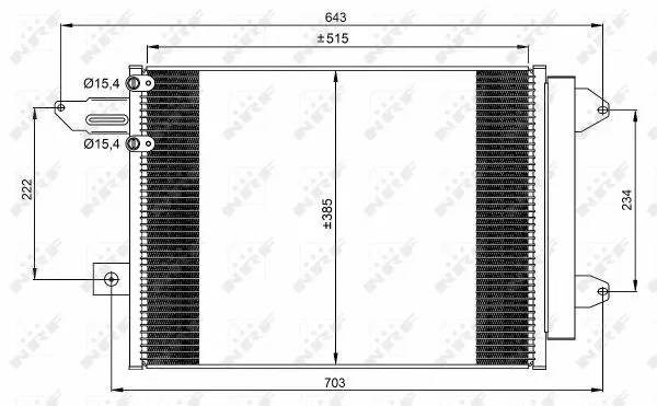 Condenser, air conditioning (350070)