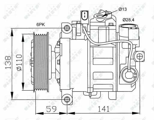 Compressor, air conditioning
