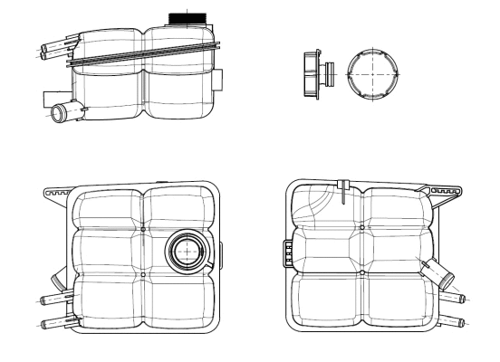 Expansion Tank, coolant (454015)