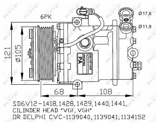 Compressor, air conditioning