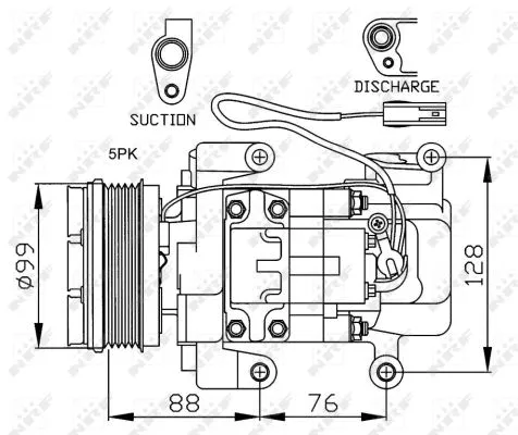 Compressor, air conditioning