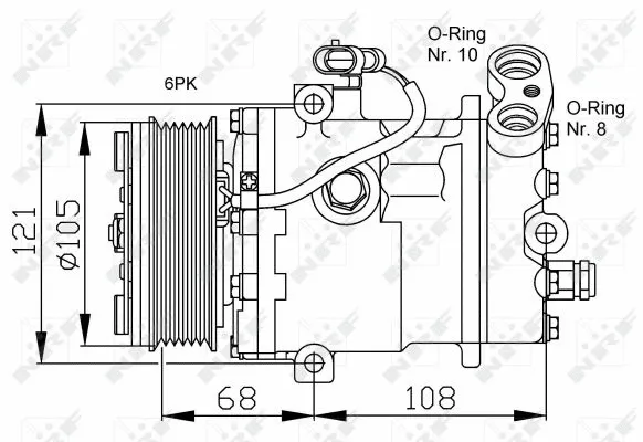 Compressor, air conditioning