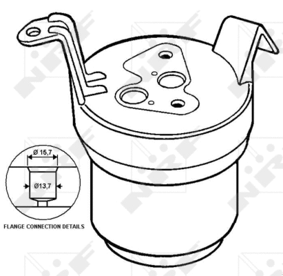 Dryer, air conditioning (33111)