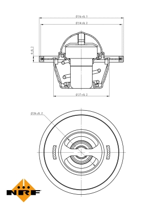 Thermostat, coolant (725104)